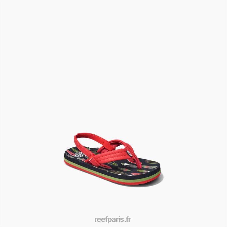 en Reef petit ahi enfants tableau rouge 0XL0D830