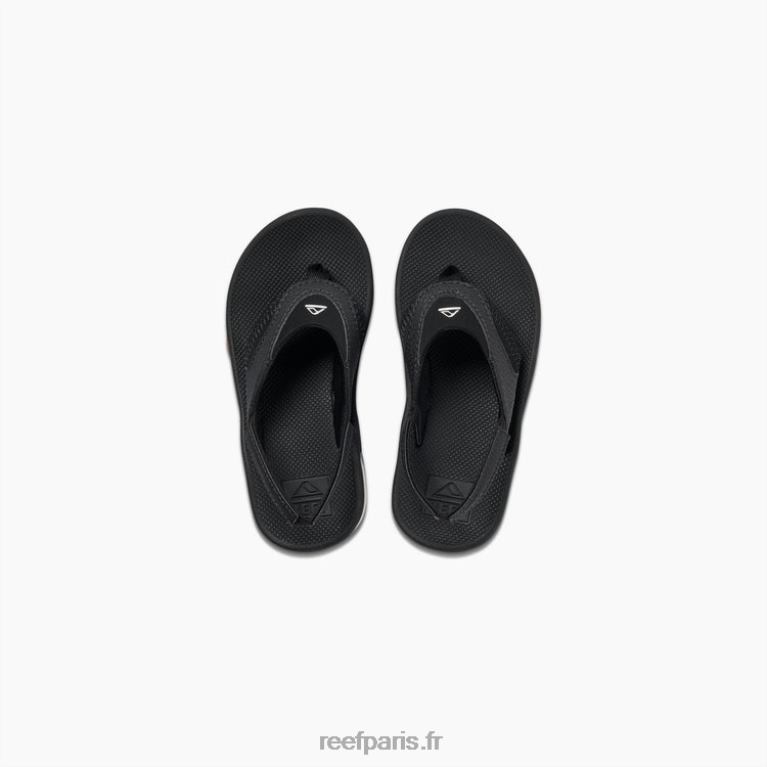 en Reef petit fan enfants Noir argent 0XL0D816