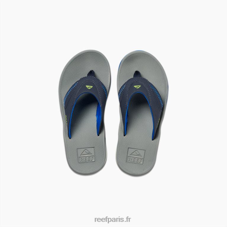 fr Reef les enfants s'évententbleu marine/citron vert 0XL0D859