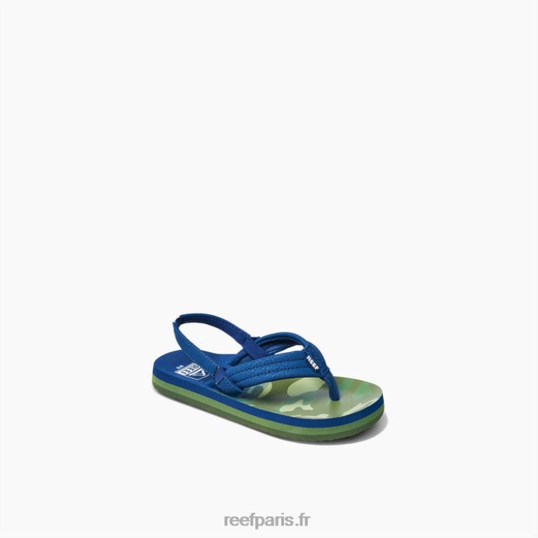 fr Reef petit ahi enfants marine/camouflage 0XL0D833