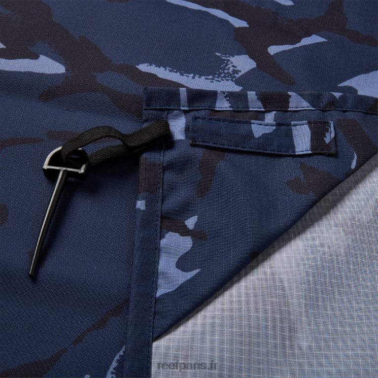 fr Reef couverture de plage sanford femmes camouflage bleu/bleu 0XL0D300