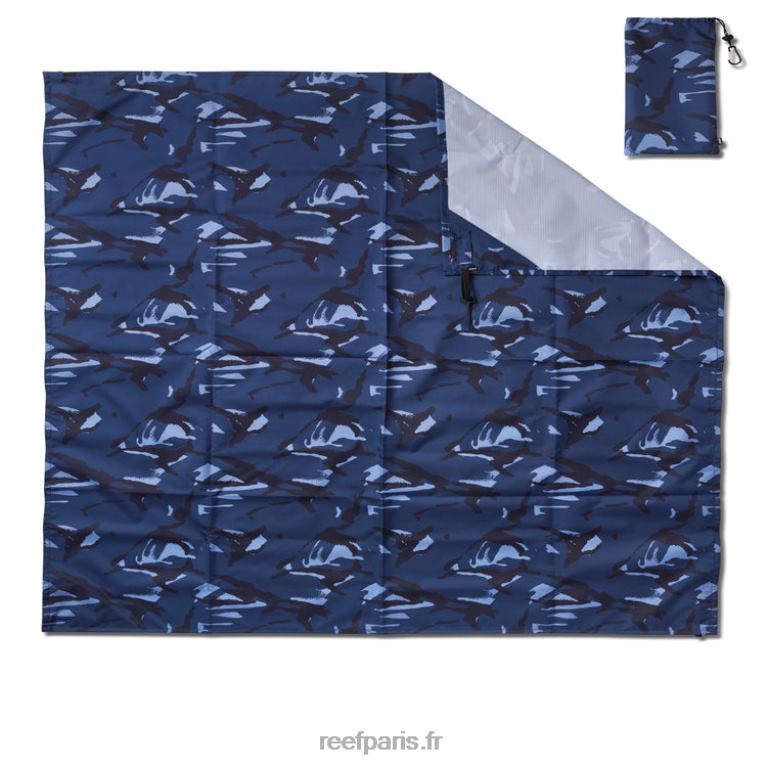 fr Reef couverture de plage sanford femmes camouflage bleu/bleu 0XL0D300