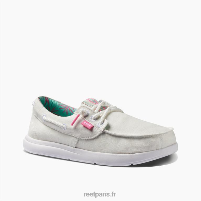 fr Reef coussin côte bateau femmes blanc 0XL0D244