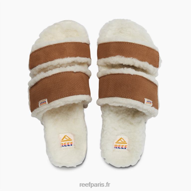 en Reef vista hi shearling femmes café 0XL0D197