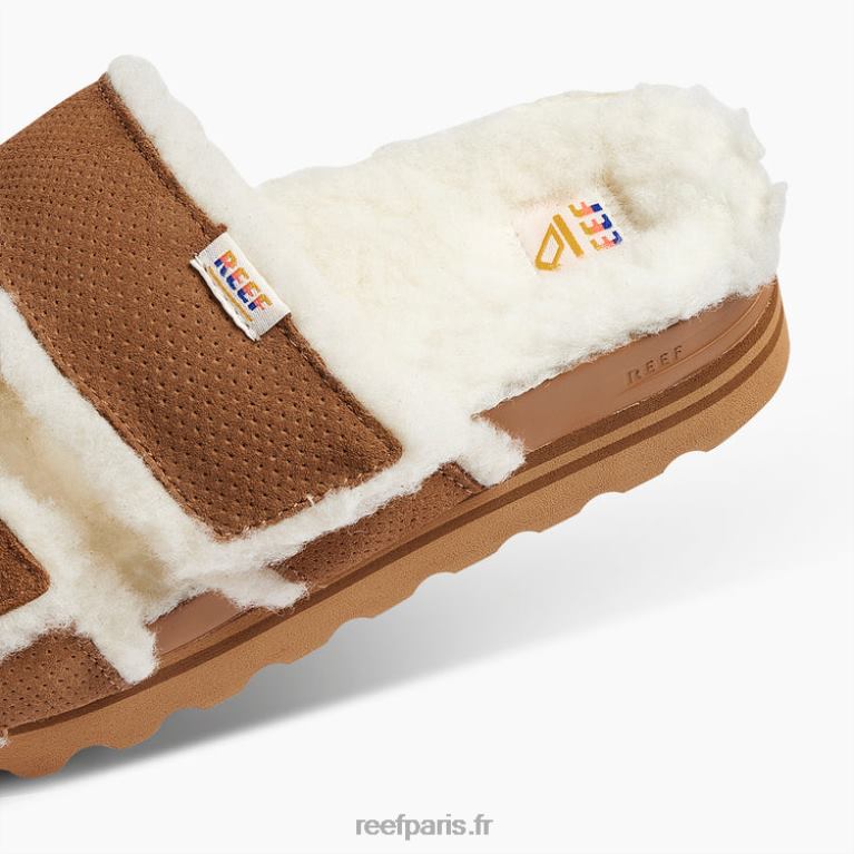 en Reef vista hi shearling femmes café 0XL0D197