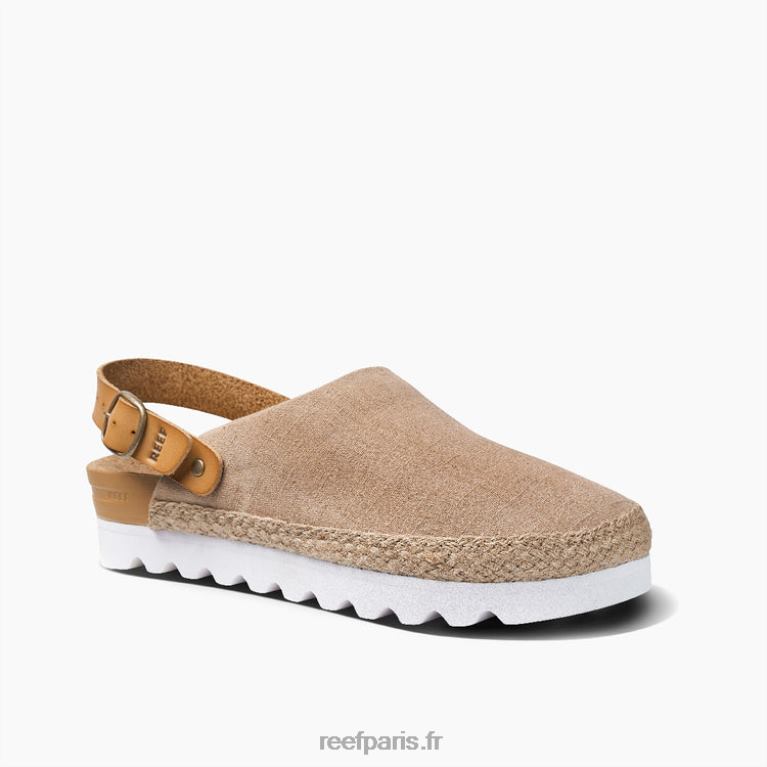 encoussin de récif sage salut femmes naturel 0XL0D223