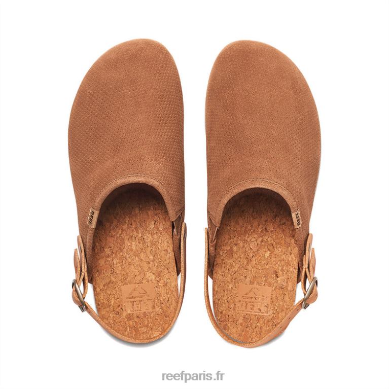 encoussin récif suède sauge femmes café 0XL0D221