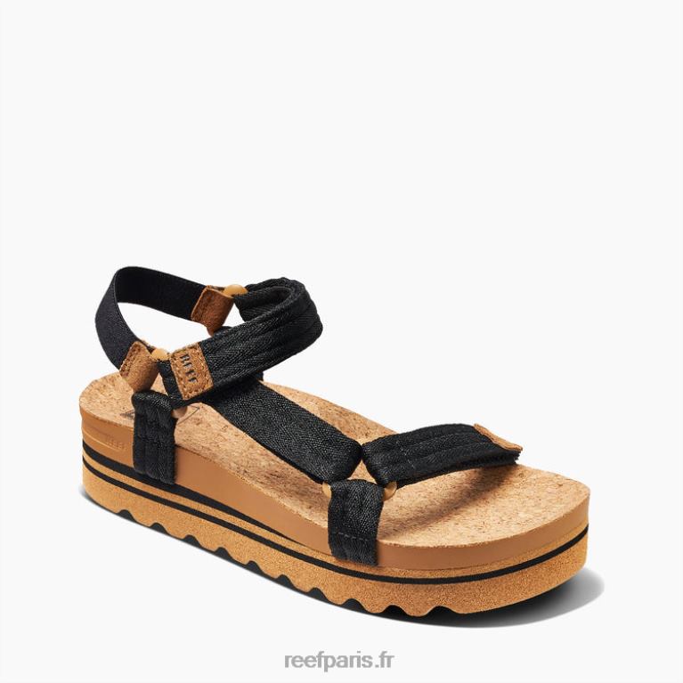 fr Reef coussin rem salut femmes noir/beige 0XL0D130