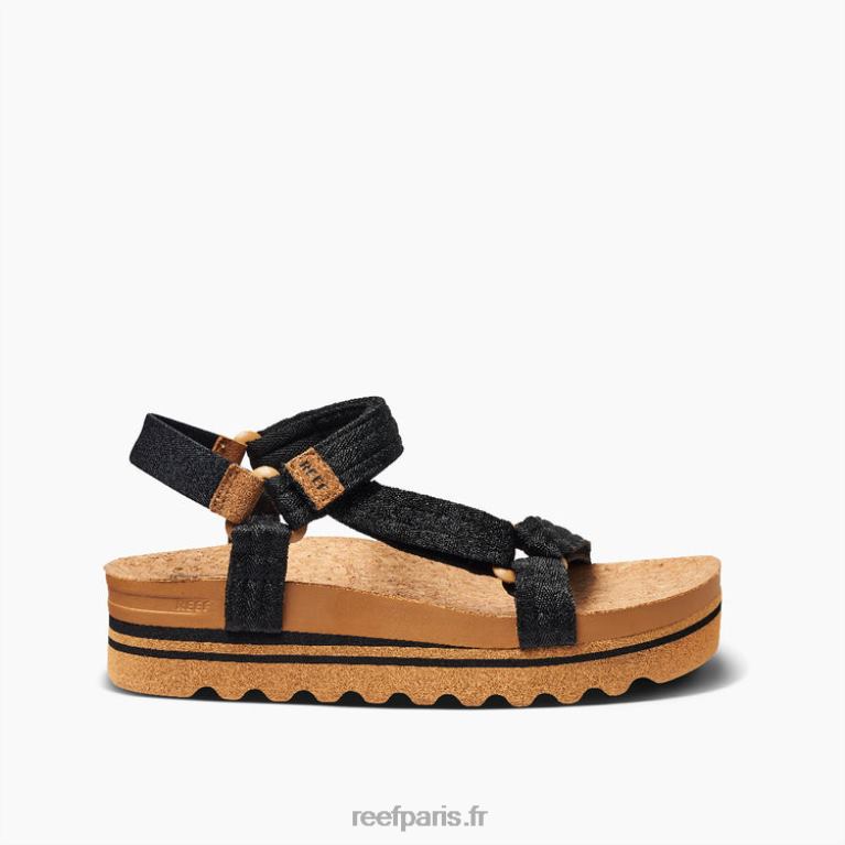 fr Reef coussin rem salut femmes noir/beige 0XL0D130