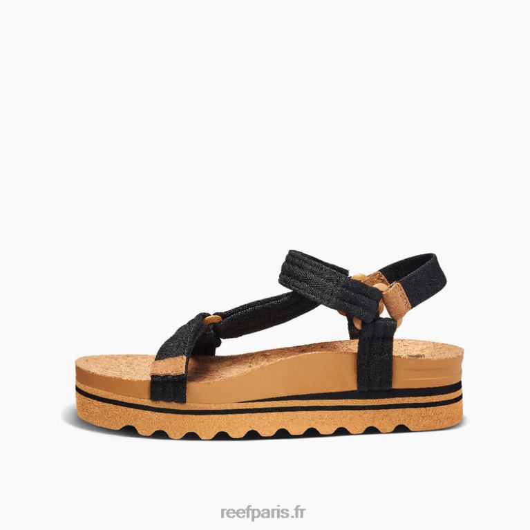 fr Reef coussin rem salut femmes noir/beige 0XL0D130