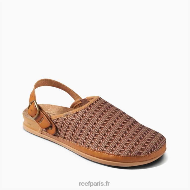 fr Reef coussin tissé sauge femmes brunette 0XL0D228