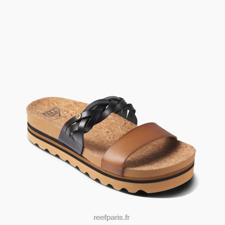 fr Reef coussin vista hi twist femmes noir/beige 0XL0D114