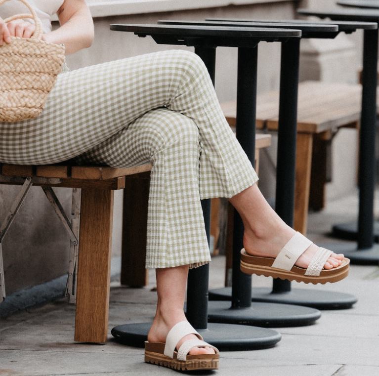 fr Reef coussin vista salut femmes tresse blanche 0XL0D18