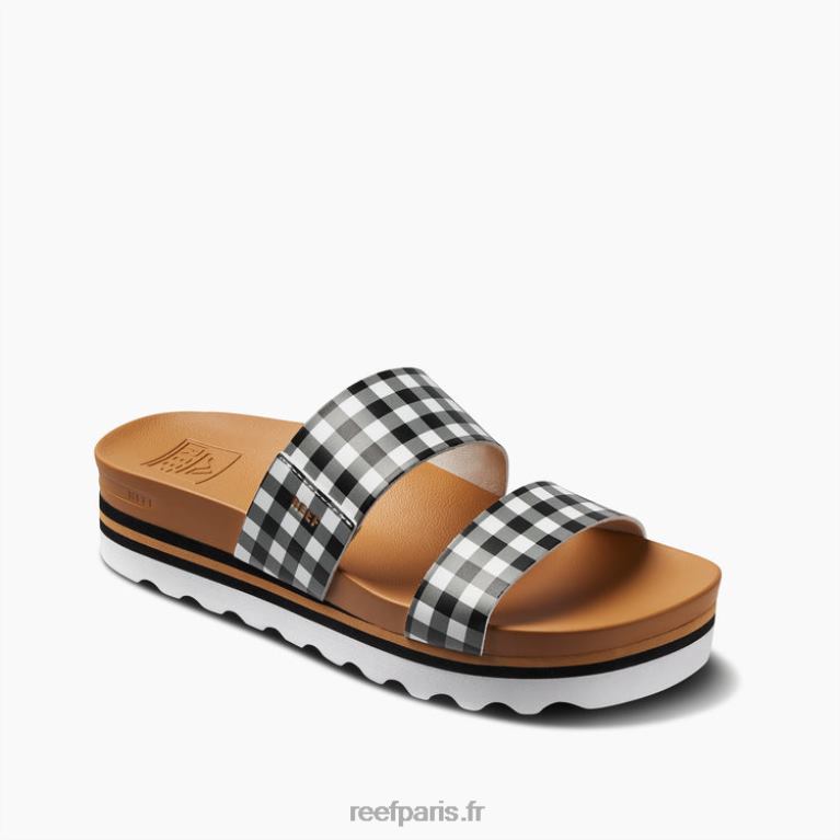 fr Reef coussin vista salut femmes vichy noir 0XL0D134