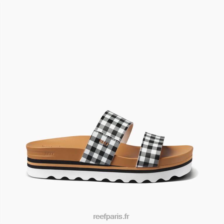 fr Reef coussin vista salut femmes vichy noir 0XL0D134