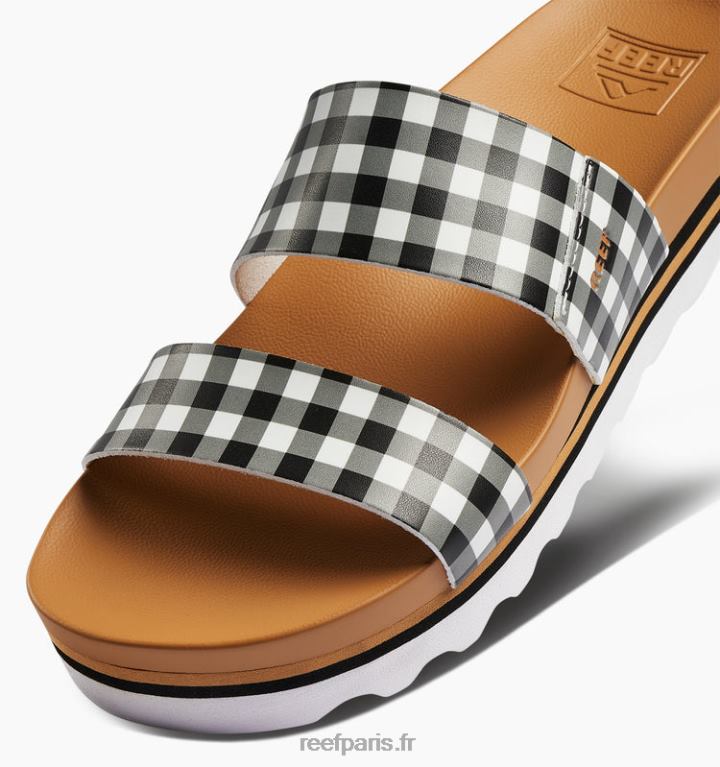 fr Reef coussin vista salut femmes vichy noir 0XL0D134