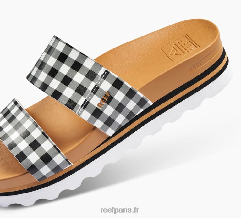 fr Reef coussin vista salut femmes vichy noir 0XL0D134