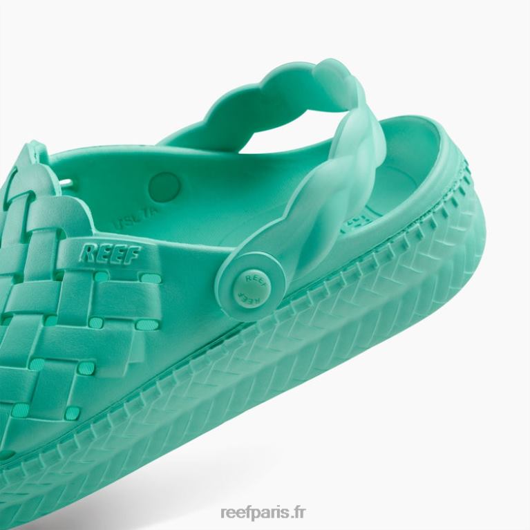 fr Reef sauge d'eau femmes sarcelle au néon 0XL0D226