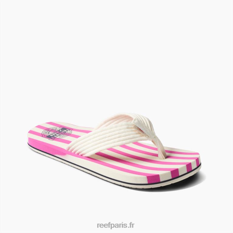 enbande faherty x reef og femmes fuchsia 0XL0D129