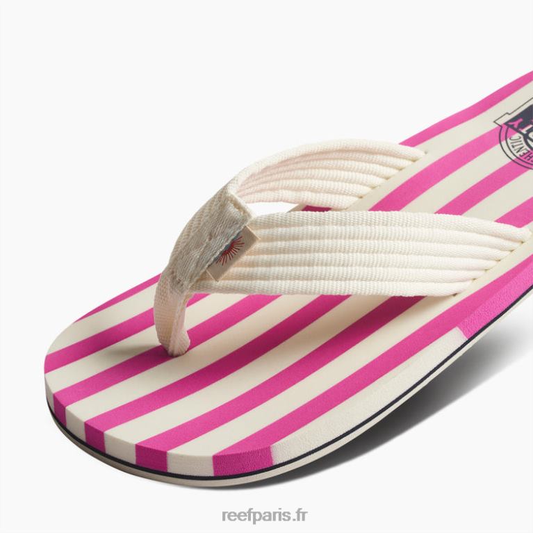 enbande faherty x reef og femmes fuchsia 0XL0D129