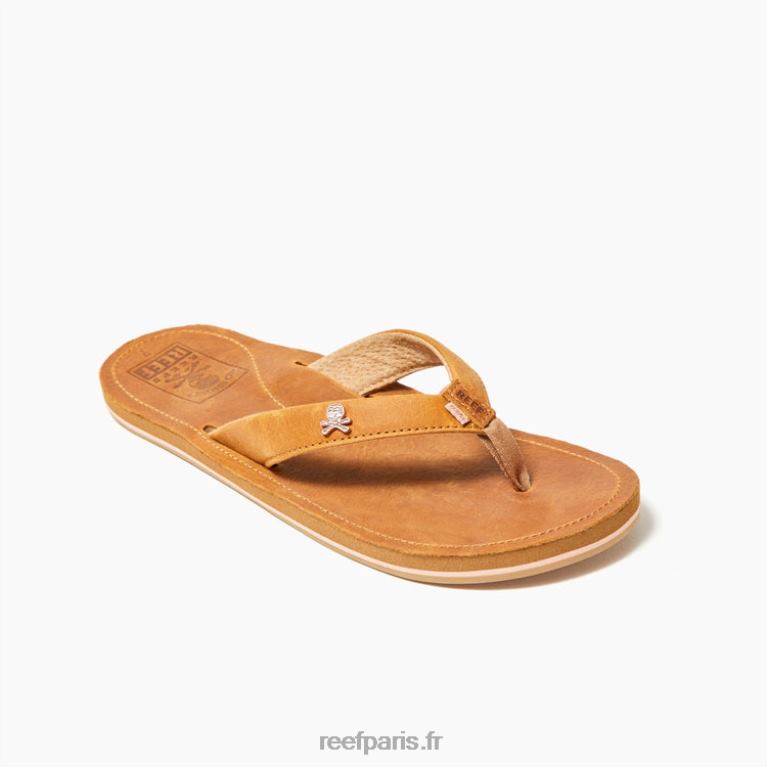 endériver x sans chaussures récifs femmes caramel 0XL0D41