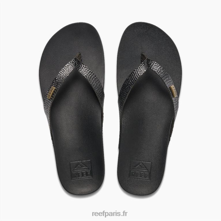 fr Reef cour de coussin femmes impertinent noir 0XL0D128