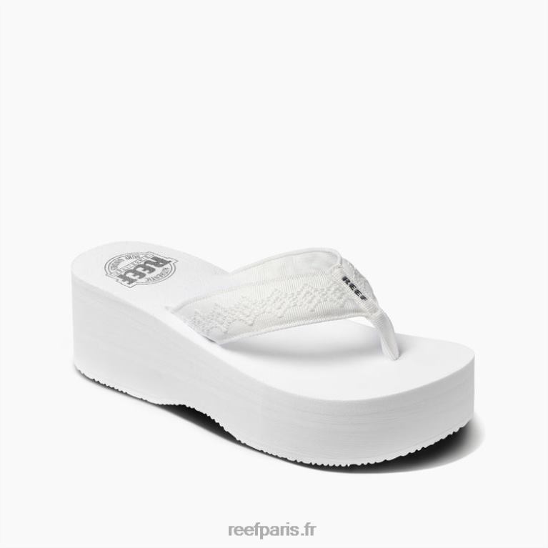 fr Reef salut sablonneux femmes blanc 0XL0D102