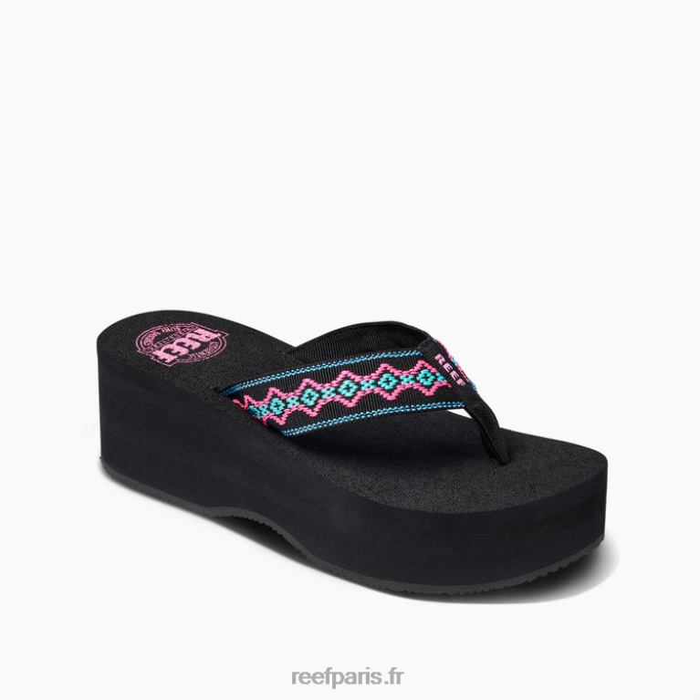 fr Reef salut sablonneux femmes noir/malibu 0XL0D52