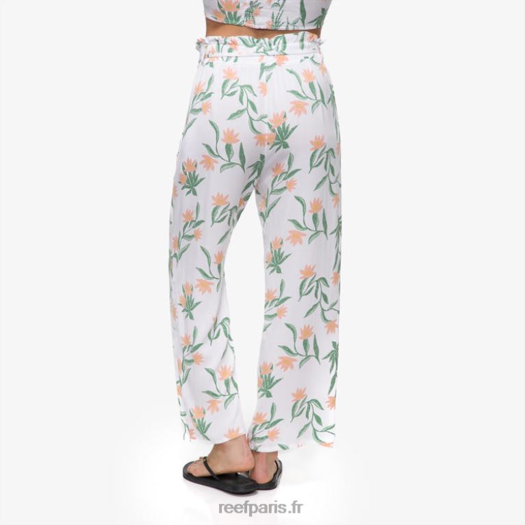 en Reef pantalon paperbag espoir femmes blanc brillant 0XL0D291