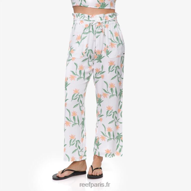 en Reef pantalon paperbag espoir femmes blanc brillant 0XL0D291