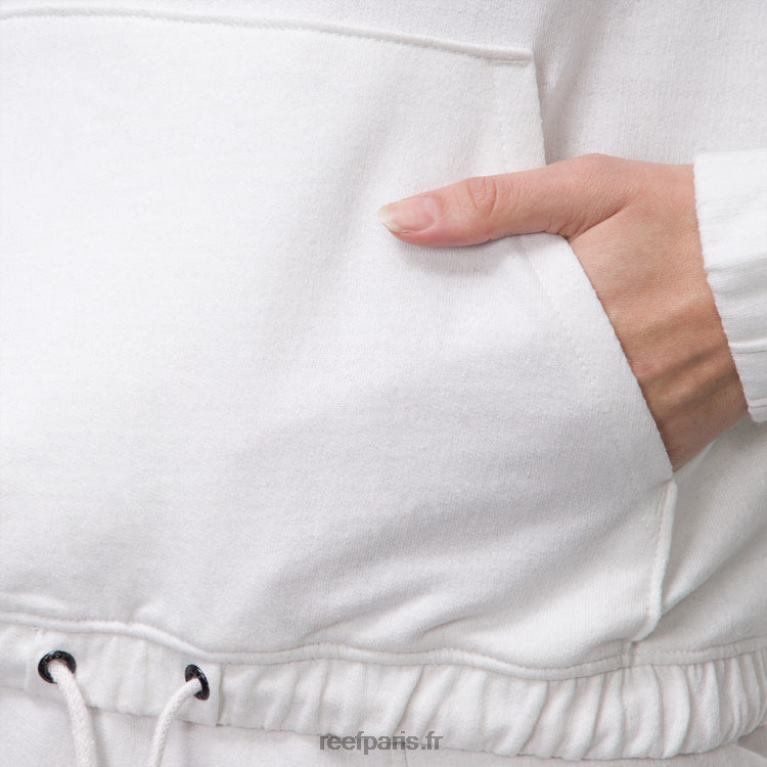 fr Reef mel pull à capuche femmes guimauve 0XL0D288