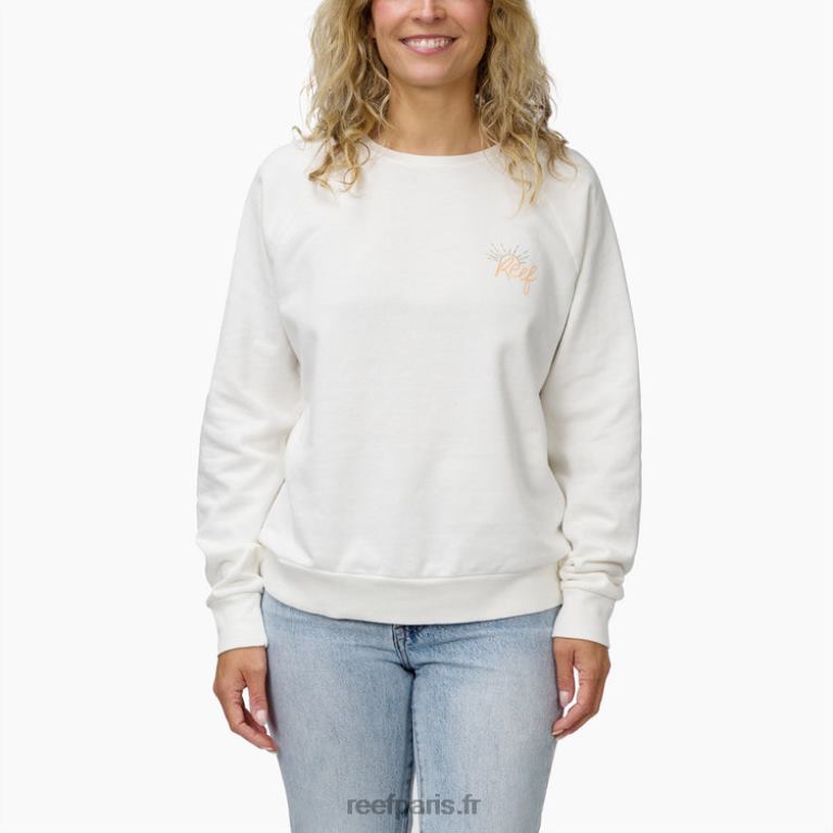 fr Reef pull ras du cou sauvage femmes guimauve 0XL0D290