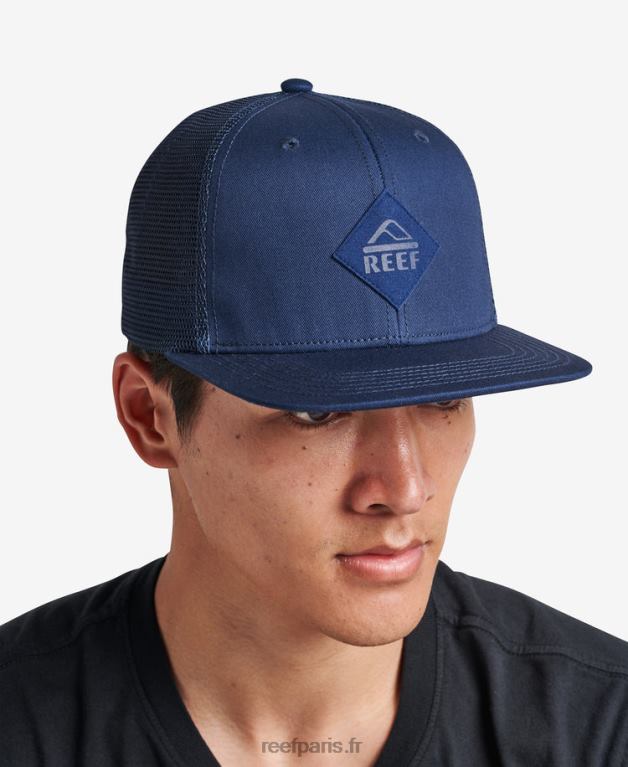 en Reef casquette madre snapback Hommes insigne bleu 0XL0D766