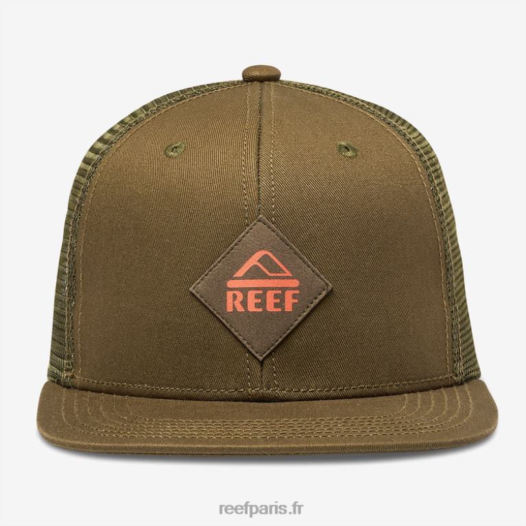 en Reef casquette madre snapback Hommes olive foncé 0XL0D760