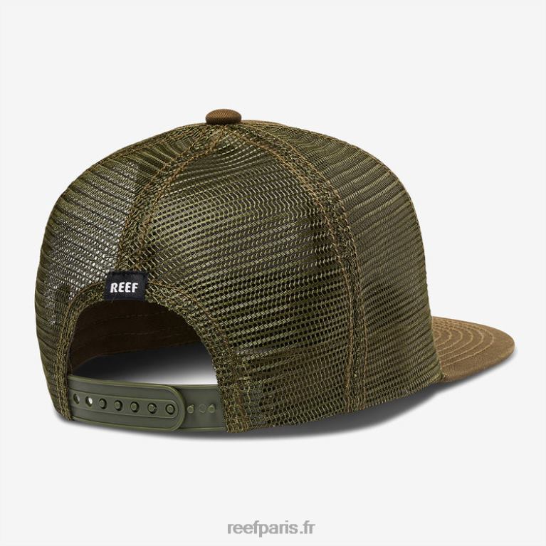en Reef casquette madre snapback Hommes olive foncé 0XL0D760