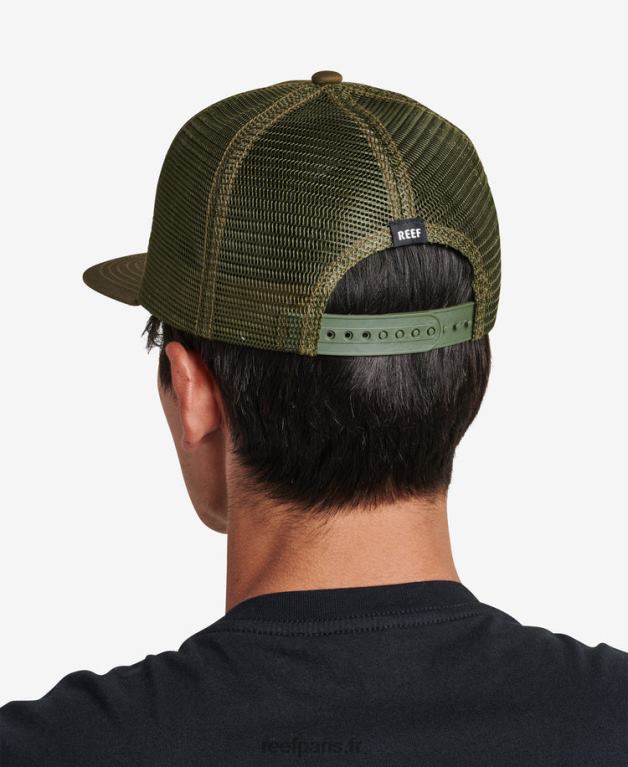 en Reef casquette madre snapback Hommes olive foncé 0XL0D760