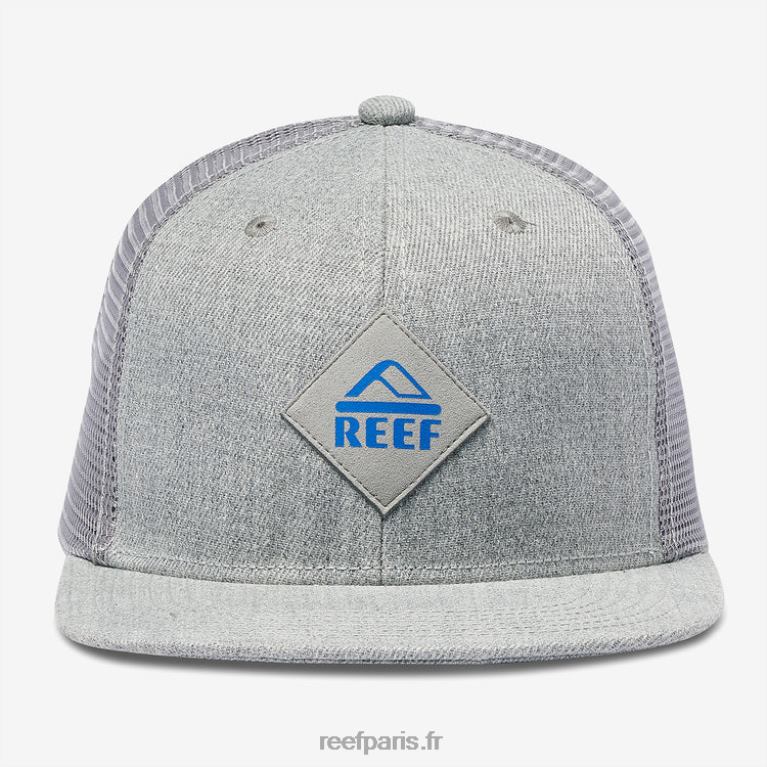 fr Reef casquette madre snapback Hommes gris chiné 0XL0D767