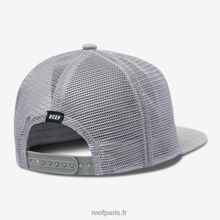 fr Reef casquette madre snapback Hommes gris chiné 0XL0D767