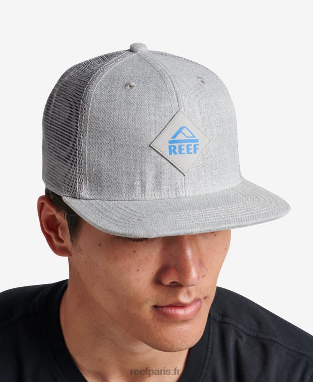 fr Reef casquette madre snapback Hommes gris chiné 0XL0D767