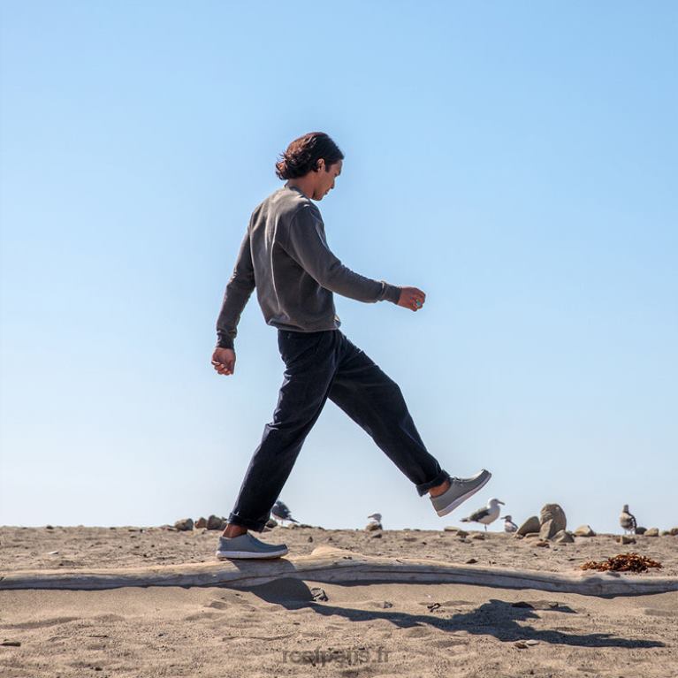 en Reef côte de l'eau Hommes gris 0XL0D482