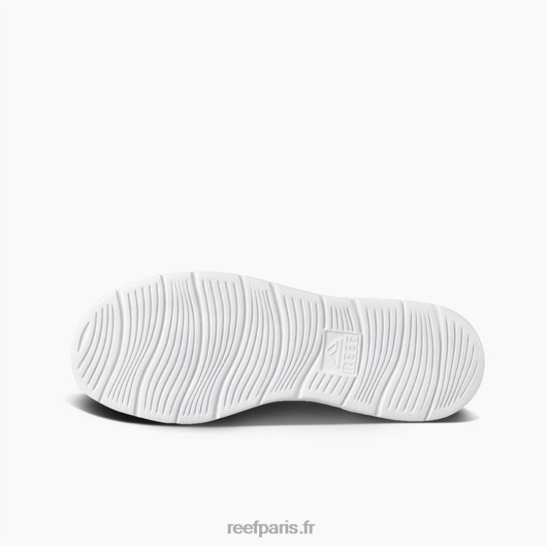 en Reef coussin côte maille Hommes marine/blanc 0XL0D520