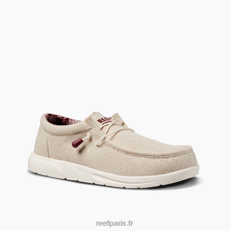 fr Reef coussin côte textile Hommes jute beige 0XL0D531