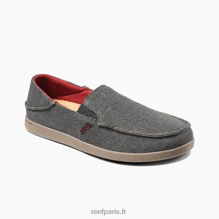 fr Reef coussin copain Hommes noir/rouge/gris 0XL0D513