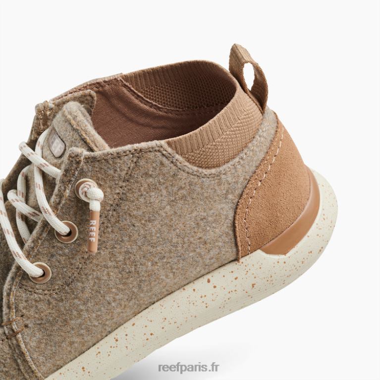 en Reef bonnet blanc Hommes laine beige 0XL0D514