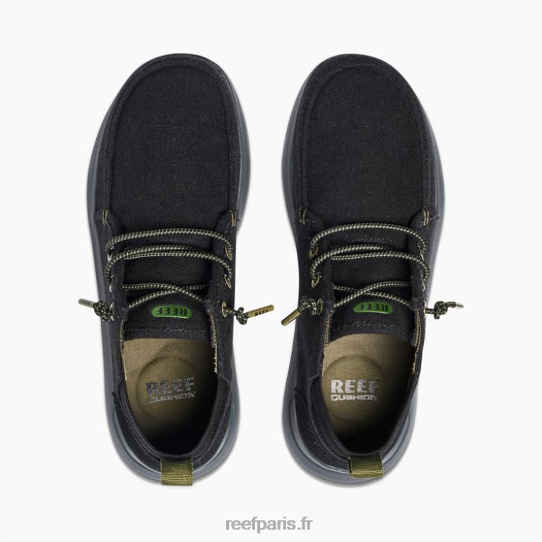 en Reef bonnet blanc Hommes noir 0XL0D506