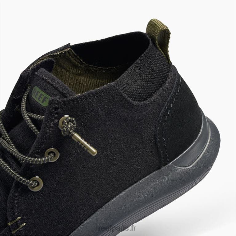 en Reef bonnet blanc Hommes noir 0XL0D506