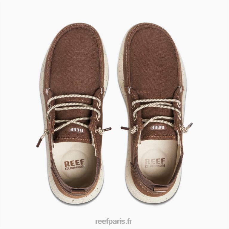 fr Reef bonnet blanc Hommes brun 0XL0D517