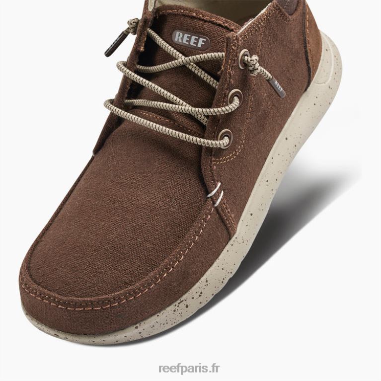 fr Reef bonnet blanc Hommes brun 0XL0D517