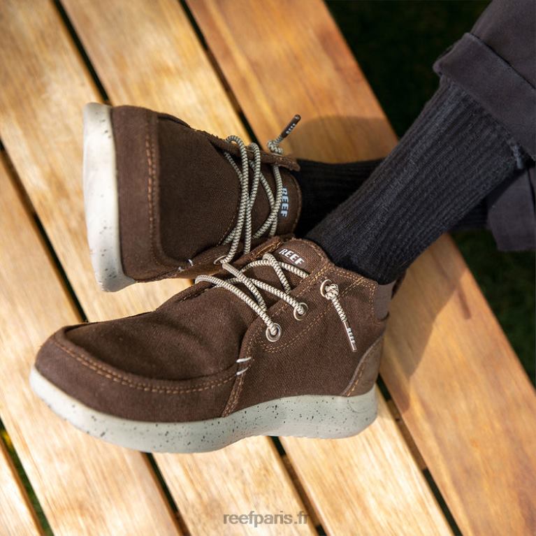 fr Reef bonnet blanc Hommes brun 0XL0D517