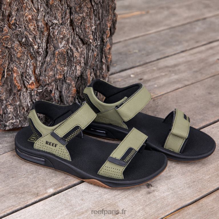 en Reef attiser baja Hommes gomme d'olive 0XL0D406